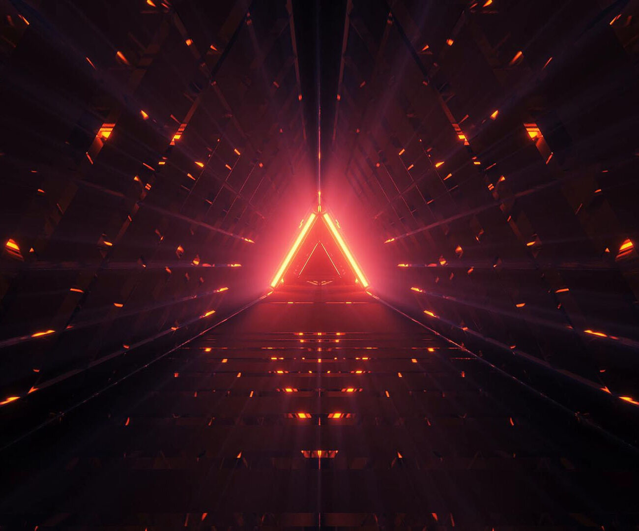 cool triangular shaped illustration with futuristic sci fi techno lights background cool triangular shaped illustration with futuristic sci fi techno lights background